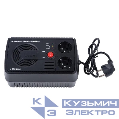 Стабилизатор напряжения U-STR-500/1 Standard Courage 500В.А Uniel 09619