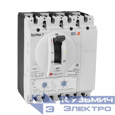 Выключатель автоматический 3п 32А OptiMat T125H TM КЭАЗ 356158