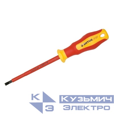 Отвертка 1000В SL 5.5х125мм (09202) SHTOK 376335