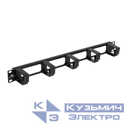 Организатор с 5 пластик. кольцами и окнами черн. Datarex DR-441101