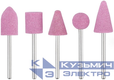 Шарошка абразивная по металлу малая 5шт FIT 36468