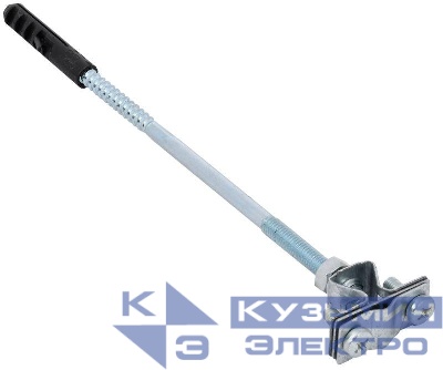 Держатель проводника кругл. 8-10мм бетонный фасад оцинк. сталь IEK ZDP80-11-3-18