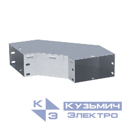 Угол для лотка горизонтальный 90град. 300х100 1мм EKF g90100300-1