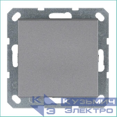 Выключатель 1-кл. 10А IP20 механизм алюм. Jasmart G3011S