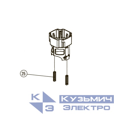Запчасть №25 для Hybest GSR40A. Пружина