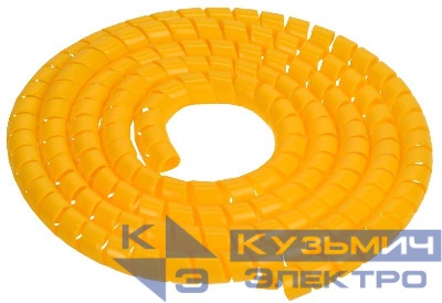 Спираль монтажная СП-16 желт. (уп.2м) IEK USWB1-16-02-K05