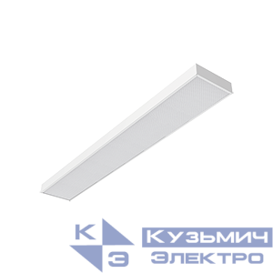 Светильник светодиодный A270 2.0 1195х180х50 30Вт 4000К IP40 офисный встраив. накладной с рассеив. призма стандарт диммер DALI VARTON V1-A0-00270-01PRD-4003040