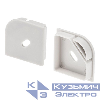 Заглушка ARH-KANT-30S с отверстием пластик Arlight 016135