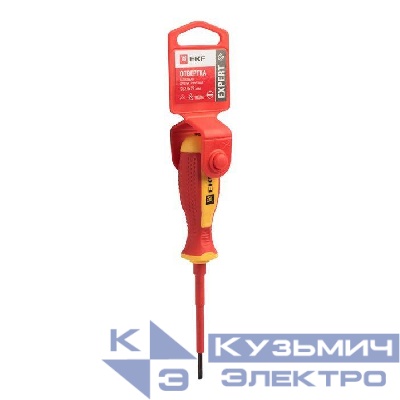 Отвертка SL3х75мм Expert 1000В PROхima EKF sl-3-75-exp-in