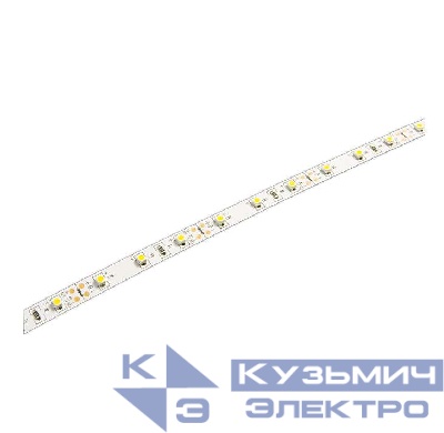 Лента светодиодная PLS 2835/60-12V 6Вт/м 6500К холод. бел. IP20 (уп.5м) JazzWay 2858009