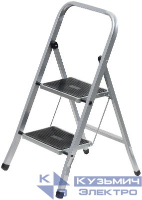Лестница-стремянка 2 широкие ступ. Н=88см 3.7кг сталь FIT 65381