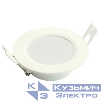 Светильник светодиодный AL528 5Вт 6400К 400лм встраив. с драйвером в комплекте бел. FERON 51183