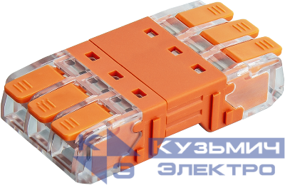 Клемма монтажная 95 185 NTC-R3-3-3-r (уп.5шт) NAVIGATOR 95185
