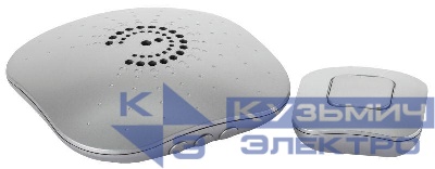 Звонок беспроводной BIONIC Silver ЭРА Б0017749