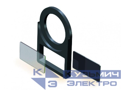 Держатель маркировки ДМ-22 10х25мм для светосигнал. арматуры d22мм DEKraft 25106DEK