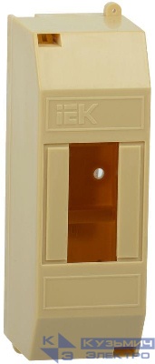 Корпус ОП КМПн 1/2 Krepta 3 IP20 для 1-2-х авт. выкл. пластик. сосна IEK MKP31-N-02-30-252-S