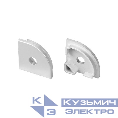 Заглушка SL-KANT-H20 с отверстием Пластик (комплект) Arlight 049402