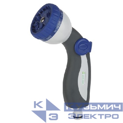 Пистолет-распылитель пластик 8 реж. (12/48/576) Green Apple Б0017766