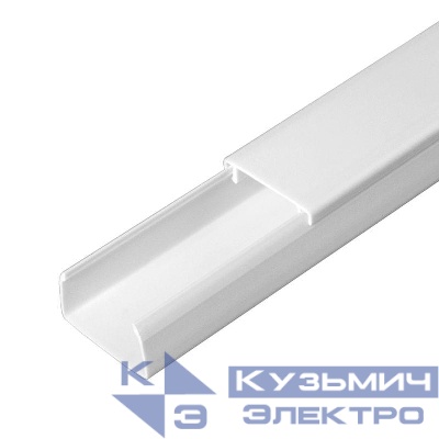 Кабель-канал 25х16 L2000 с двойн. замком бел. Промрукав PR03.0050