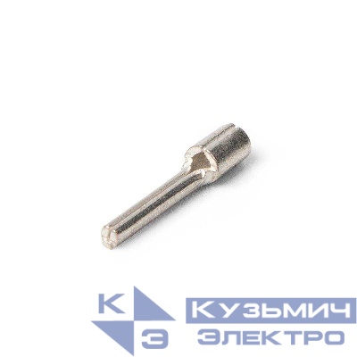 Наконечник штифтовой плоский НШП-1.5 КВТ 59120