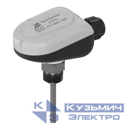 Датчик температуры погружной OptiSensor ETF2-PT1000-100 КЭАЗ 286505
