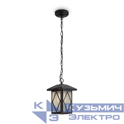 Светильник Cruz 1х40Вт E27 IP44 подвесной Voltega VGL7215PL-01B