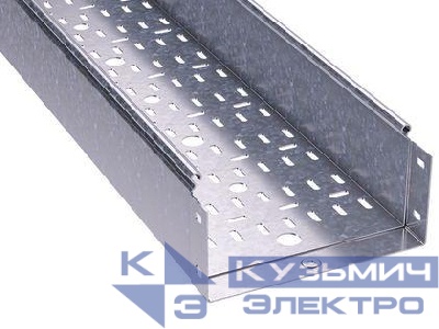 Лоток листовой перфорированный 200х100 L2000 нерж. сталь 0.8мм DKC 35333INOX