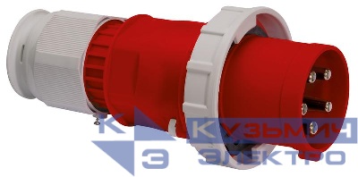Вилка кабельная 125А 5п 3P+N+PE 6ч 400В IP67 Bals 2199