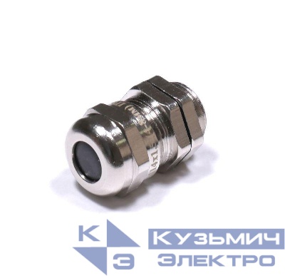 Ввод кабельный М14 IP68 d4-8мм латунь ГОФРОМАТИК zeta30108