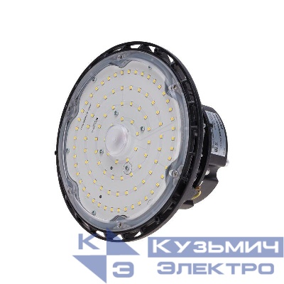 Светильник светодиодный ДСП 01 100Вт 6500К IP65 10000лм черн. для высоких пролетов Rexant 607-299