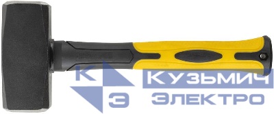 Кувалда кованая фиберглассовая усиленная ручка Профи 2.0кг FIT 45220