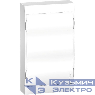 Бокс навесной ОП City9 Box 3 ряда 36мод IP40 IK07 80А 2 клеммы с бел. дверцей SE EZ9E312P2SRU