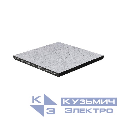 Панель из сульфата кальция FST36-600-600-st-pvh-05 36/600/600 низ-стальной лист/верх-антистатический ПВХ/цвет 05 КМ LO48578