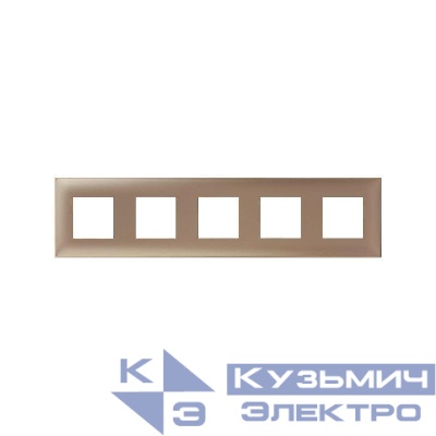 Рамка 5-м 10мод. Avanti "Кремовый жемчуг" DKC 4425900