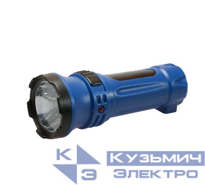 Фонарь аккумуляторный 2 режима 0.5Вт аккум. 0.3А.ч прямое ЗУ 220В КОСМОС KOCAcc102LED