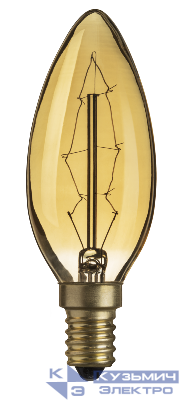 Лампа накаливания 71 953 NI-V-C-C-40-230-E14-CLG Navigator 71953