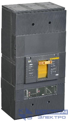Выключатель автоматический 3п 1250А 50кА ВА 88-43 электр. расцеп. MP 211 KARAT IEK SVA61-3-1250
