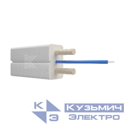 КОСТРОМАКАБЕЛЬ КОС-ДР-1-1хG.657.А 1-нг(А)-HF-WT Кабель оптический FTTH, 1 волокно, G657A1,усилен стеклопрутками (белый)