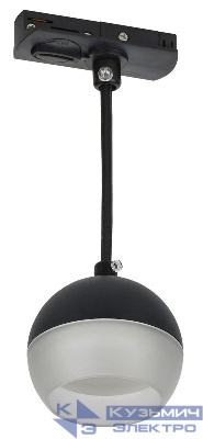 Светильник 4119 декоративный трековый подвесной GX53 черн. IEK LT-UCB0-4119-GX53-1-K02