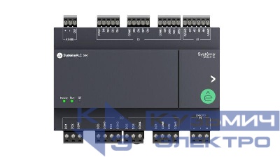 Реле интеллектуальное SR1 24В DC 24 IO: 12 DI; 8 DO (реле); 4 AI 1хRS485 SE ZR1PP00BD4A