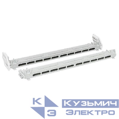 Держатель двойной для установки шин N/PE (без шин) EKF nv-bh-2