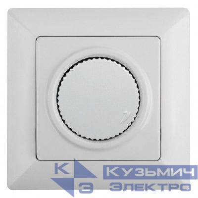 Светорегулятор поворотный СП Solo 4-401-01 600Вт 230В IP20 бел. Intro Б0053959