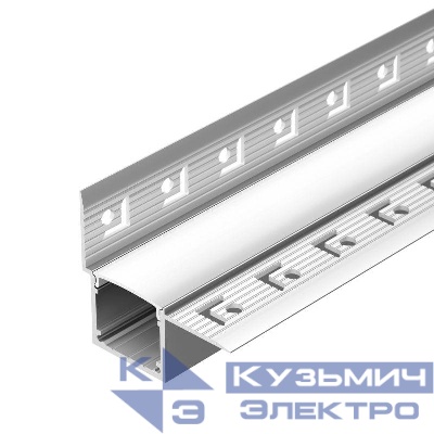 Профиль FANTOM-W20-H20-EDGE-2000 ANOD L2000 алюм. Arlight 054184
