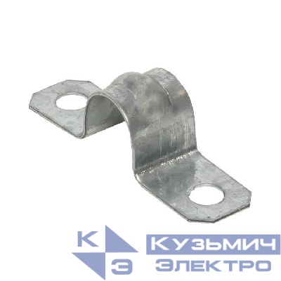 Скоба крепежная двухлапковая d14-15мм метал. (уп.10шт) PROxima EKF sm-2-14-15-r