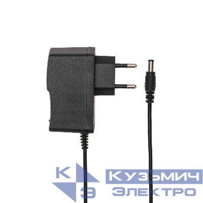 Источник питания 110-220В AC/5В DC 2А 10Вт с DC разъемом подключения 5.5х2.1 без влагозащ. IP23 Rexant 200-012-5