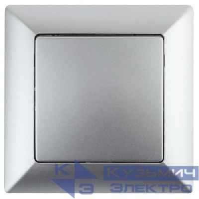 Переключатель промежуточный 1-кл. СП Solo 4-108-03 10А 250В IP20 алюм. Intro Б0053619