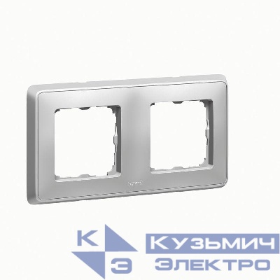 Рамка 2-м Cariva алюм. (DIY-упак.) Leg 695974