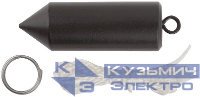 Отвес строительный цилиндрический 300г КУРС 04493