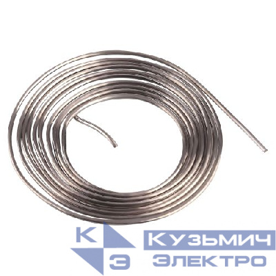 Припой PL-PR02 для пайки с канифолью ПОС-61 d0.8мм спираль 1 метр Эра Б0052556