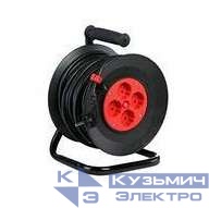 Удлинитель на катушке 4х30м без заземл. 6А IP20 1.3кВт Союз 481S-3103